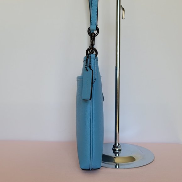 COACH Kitt Crossgrain Leather Messenger Crossbody- Pool ⭐ - Picture 10 of 16